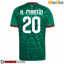 Moške Nogometnih dresov Mehika Henry Martin #20 Domači SP 2026 Kratki rokavi